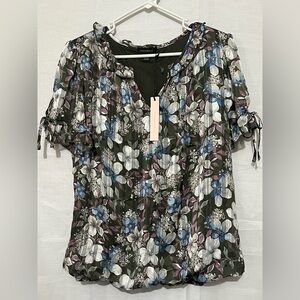 Tamara H Floral Print Women's Top